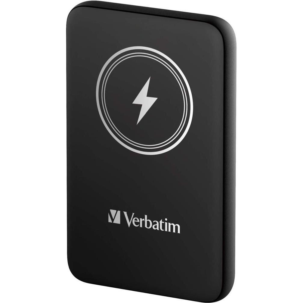 Prijenosna baterija Verbatim #32245 Charge 'n' Go, 10000mAh, magnetsko bežično punjenje, crni - Slika 3
