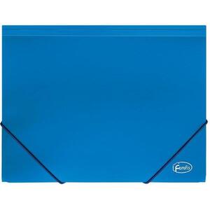 Fascikl klapa Forofis s gumicom A4 pp plava 91155