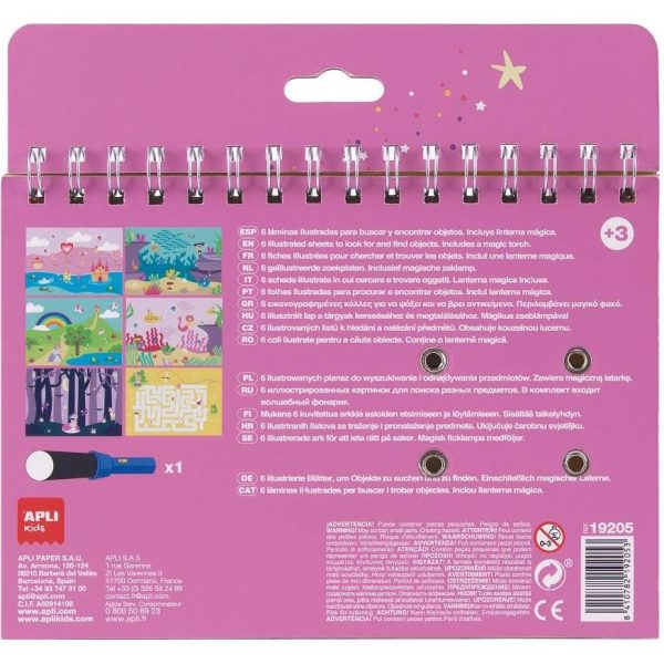 Set Apli slikovnica + svjetiljka čarobni svijet +3 19205 - Slika 3