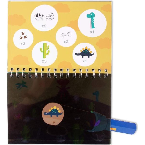 Set Apli slikovnica + svjetiljka dinosauri +3 19204 - Slika 4