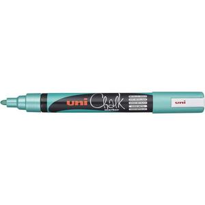 Marker Uni pwe-5m chalk_kreda metallic zeleni