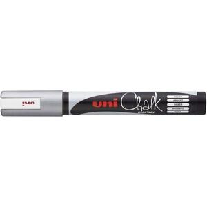 Marker Uni pwe-5m chalk_kreda srebrni