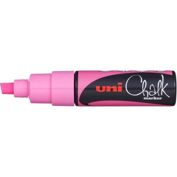 Marker Uni pwe-8k chalk_kreda fl. rozi