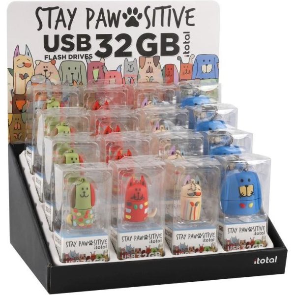 USB stick iTotal 32GB životinje sortirano 16/1 XL2221 - Slika 2
