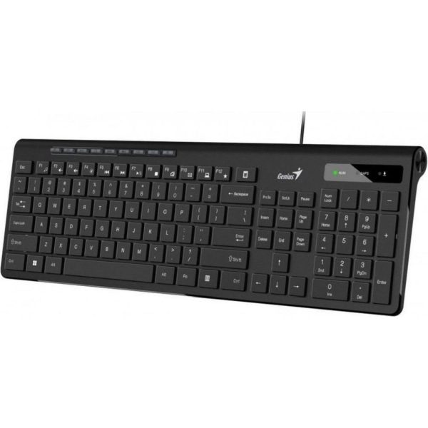 Tipkovnica Genius Slimstar 230 II USB crna US