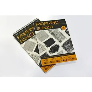 Blok Fabriano schizzi 29,7x42 (A3) 90g 80L ljepljeni top side 19100717 (zamjena za 37301)