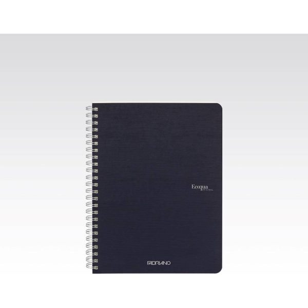 Bilježnica Fabriano Ecoqua original A5 90g 70L spiralna crte dark blue 19148204