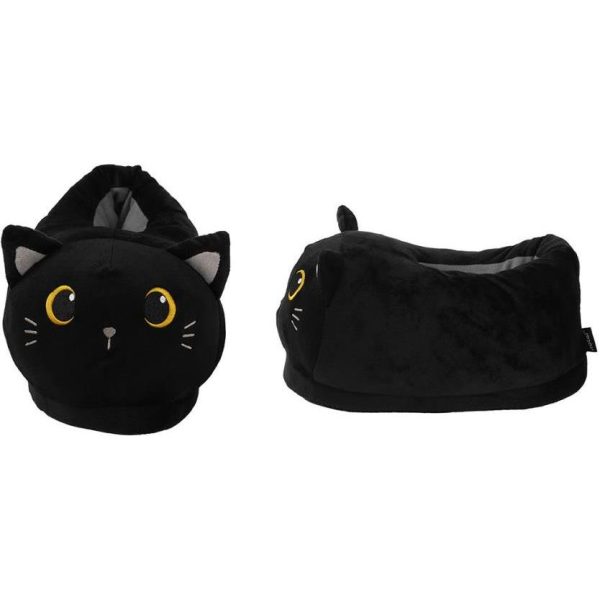 Papuče plišane iTotal Cat crne XL2857