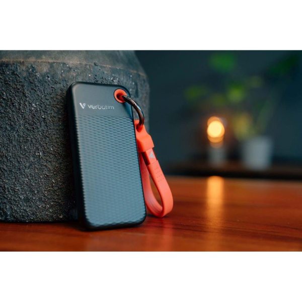 SSD Pocket Verbatim #32192 1TB 3.2 Gen2, USB-C, crno/crveni - Slika 2