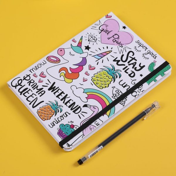 Notes iTotal A5 crte Unicorn sortirano XL1840 - Slika 3
