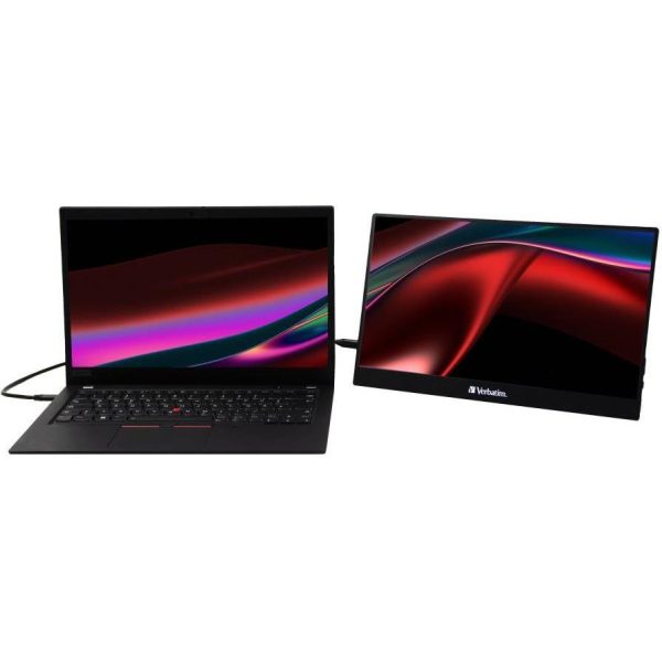 Prijenosni monitor osjetljiv na dodir PMT-14 Verbatim #49591 Full HD 1080p, 2x USB-C/1x HDMI/1x USB-A - Slika 3