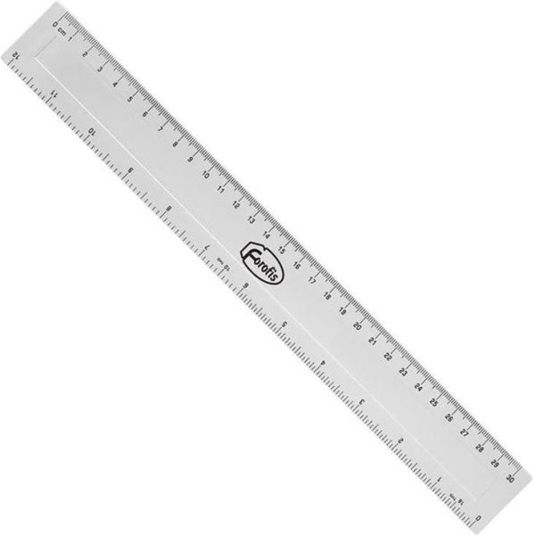 Ravnalo plastično Forofis 30cm 91517 - Slika 2