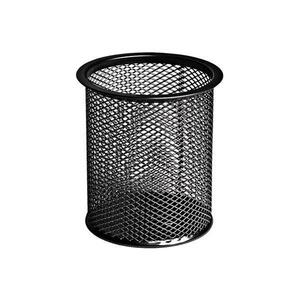 Čaša za olovke Forofis metalna žica okrugla 10x9cm crna 91300