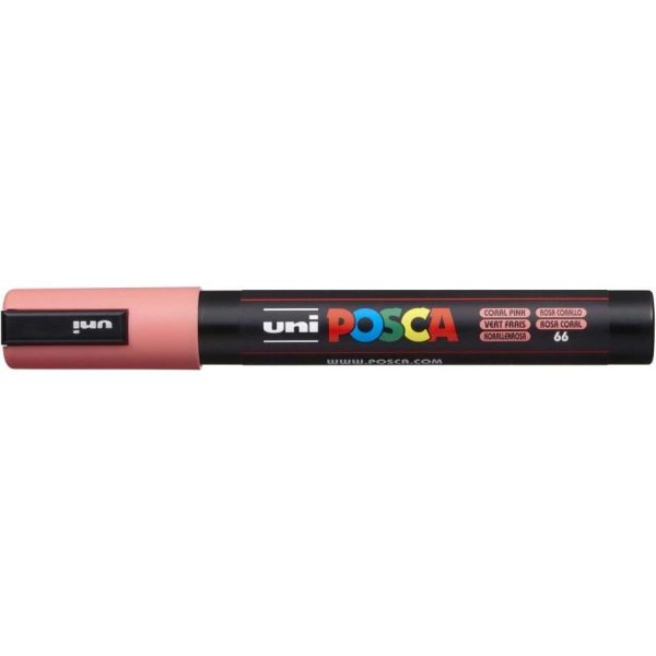 Marker Uni pc-5m Posca koraljno rozi