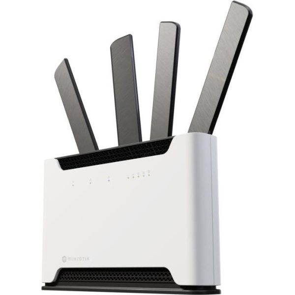 Mikrotik Chateau 5G ax kit, 1.8GHz CPU, 1GB RAM, 1×2.5 G-LAN, 4×G-LAN, Wi-Fi 6, 2.4Ghz/5Ghz, 802.11ax, LTE/5G modem, USB, M.2, MicroSIM, PSU, tower kućište, RouterOS L4 - Slika 2