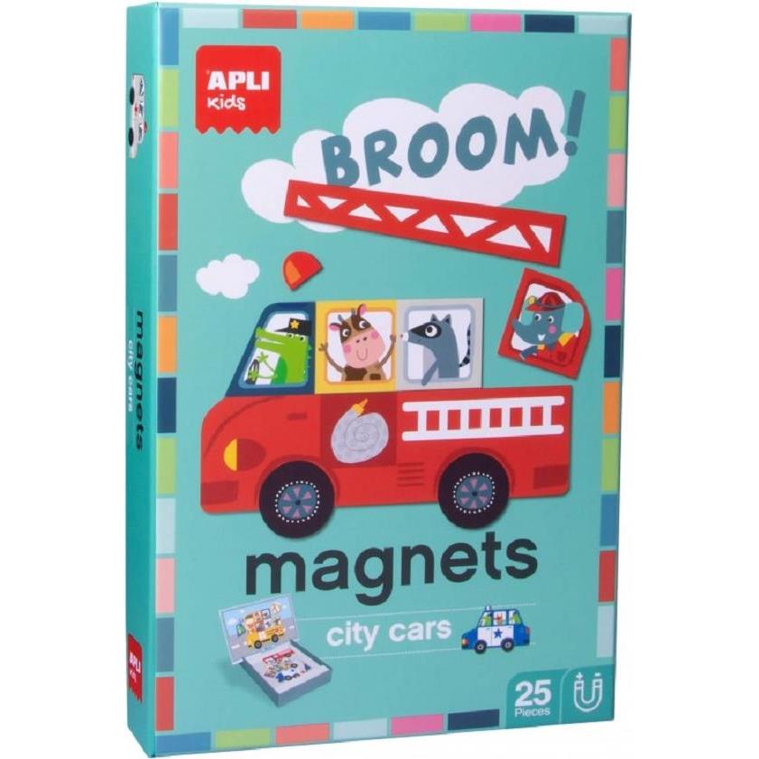 Društvena igra Apli magnets gradski automobili 16863