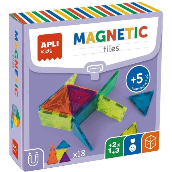 Magnetna igra Apli 3D figurice +5 19419