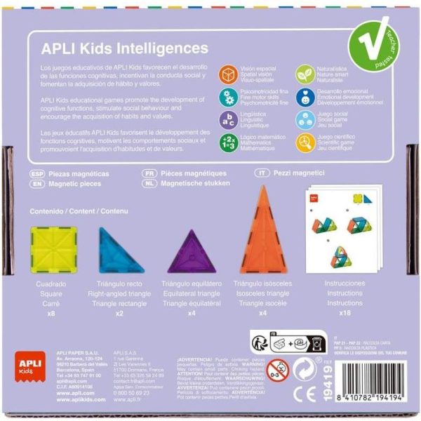 Magnetna igra Apli 3D figurice +5 19419 - Slika 3