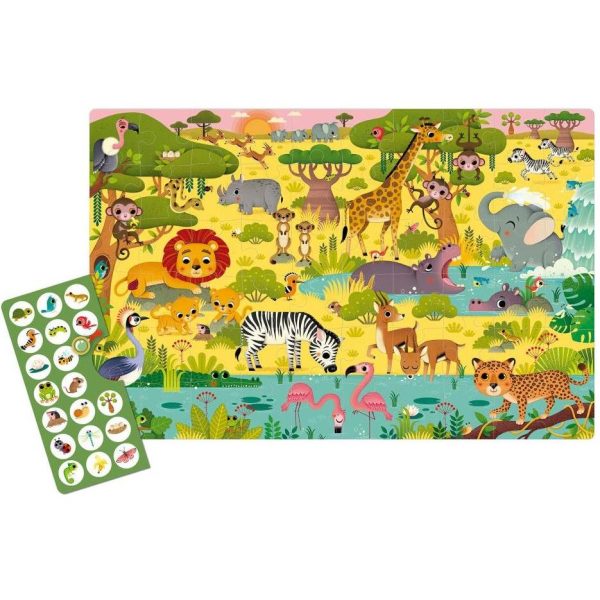 Slagalica Apli observacija Junior Jungle 60/1 - Slika 2
