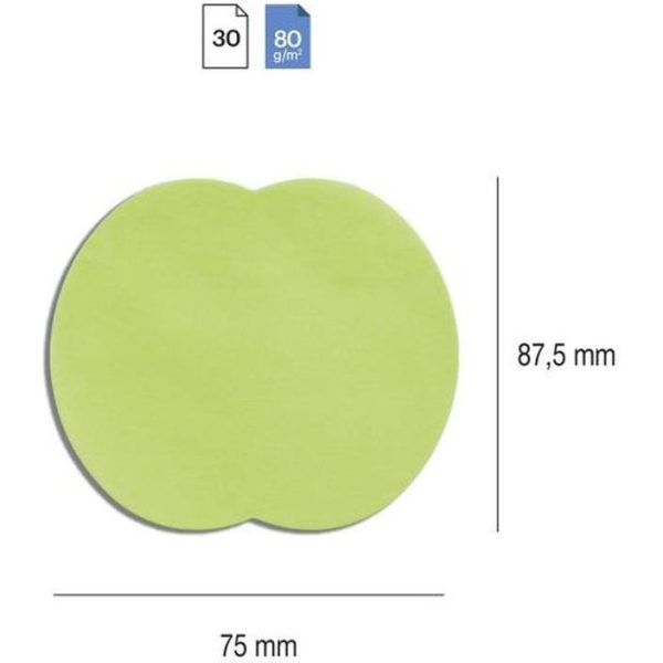 Set sticky notes Miquelrius Happy fruits jabuka MR13268 - Slika 3