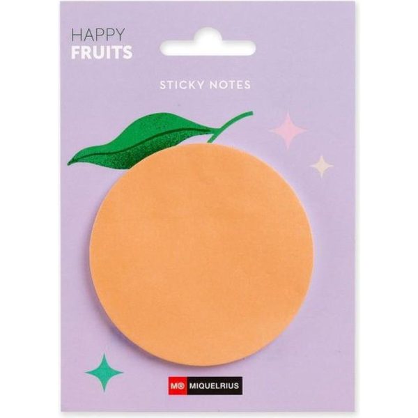 Set sticky notes Miquelrius Happy fruits naranča MR7579