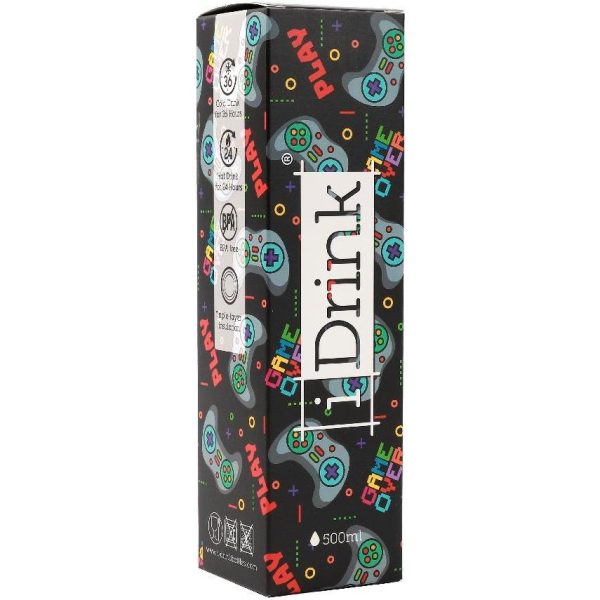 Metalna boca iTotal 500ml Let's play ID0439 - Slika 2