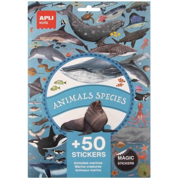 Naljepnice uklonjive Apli marine animals 5L 19428 - Slika 3