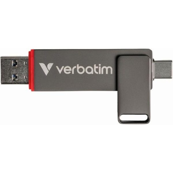 USB Dual QuickStick Verbatim 3.2 Gen1 #32041 256GB, USB-C/USB-A - Slika 2