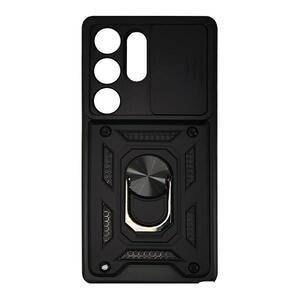 MM TPU SAM GALAXY S25 ULTRA - ANTI-SHOCK WITH RING crna
