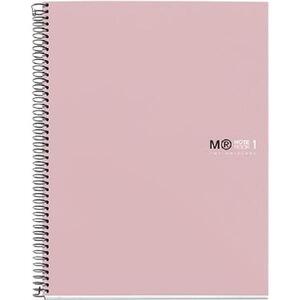 Kolegij blok Miquelrius A4 90g 80L spiralni crte Extra rigid cardboard sand MR49966