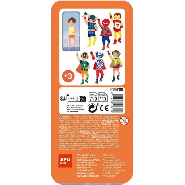 Igra Apli superheroj kombiniranje različitih komada odjeće i ukrasnih elemenata 19709 - Slika 2