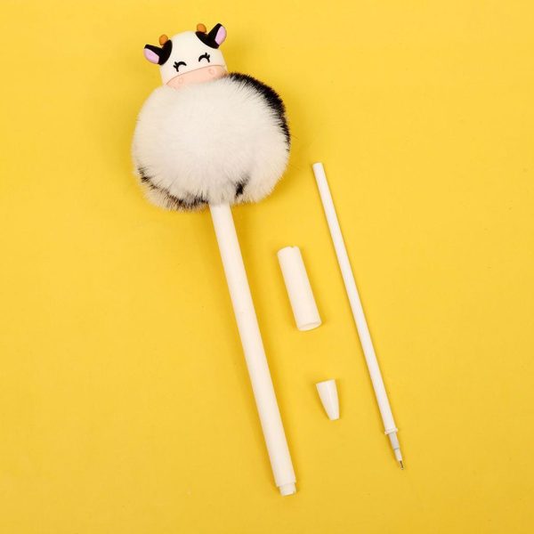 Kemijska olovka iTotal Cow Pom Pom 16/1 sortirano XL2384