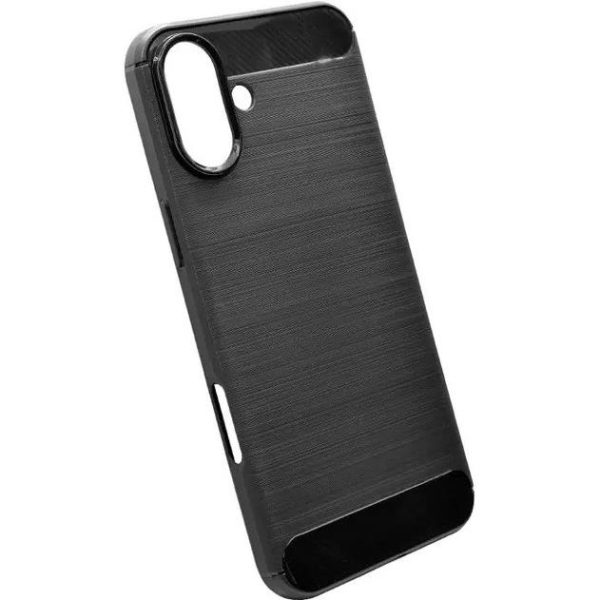 MASKICA +CLASS TPU KARBON MAT ZA APPLE IPHONE 16 PLUS CRNA