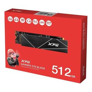 ADATA SSD Gammix S70 Blade, R7200/W2600,512G, NVMe