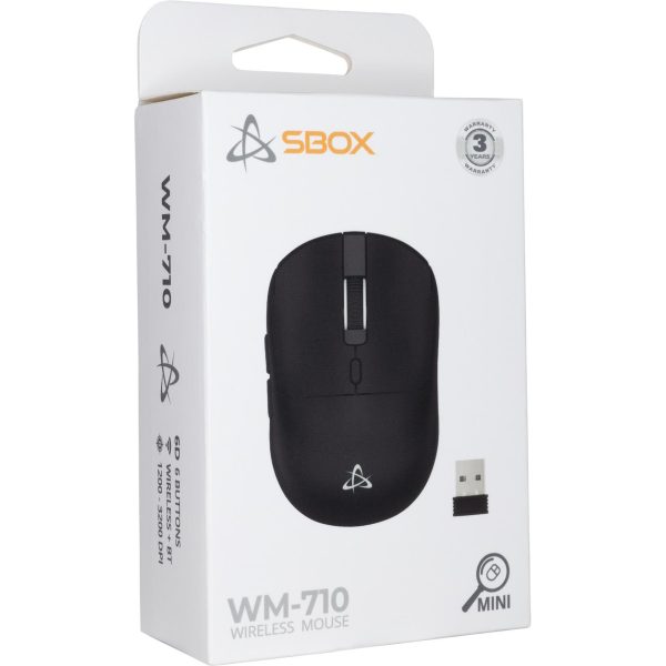 MIŠ SBOX WM-710 Crni Bežični - Slika 4