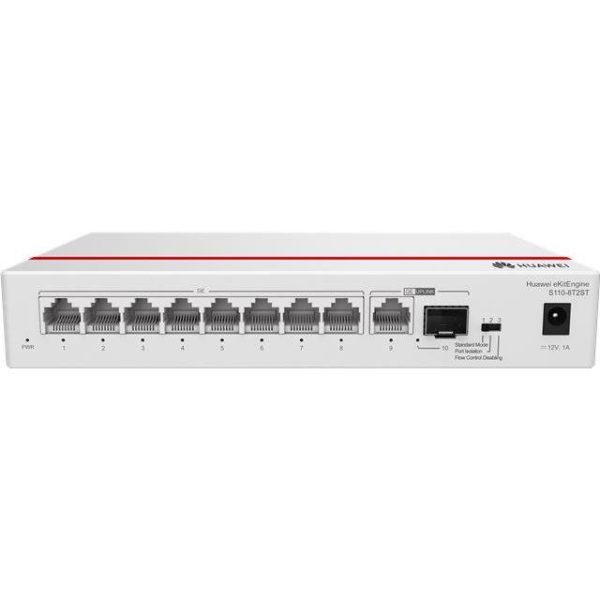 Huawei eKit Switch neupravlljivi S110-8T2ST - Slika 2