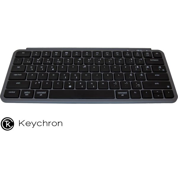 Keychron B1 Pro ultra-tanka bežična tipkovnica (75%), Space Gray