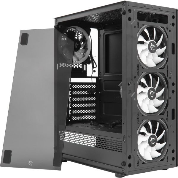 White Shark KUĆIŠTE GCC-2101 BUNKER / 1 Fan RED + 3 Fan VECTOR, BUNKER-VECTOR - Slika 2