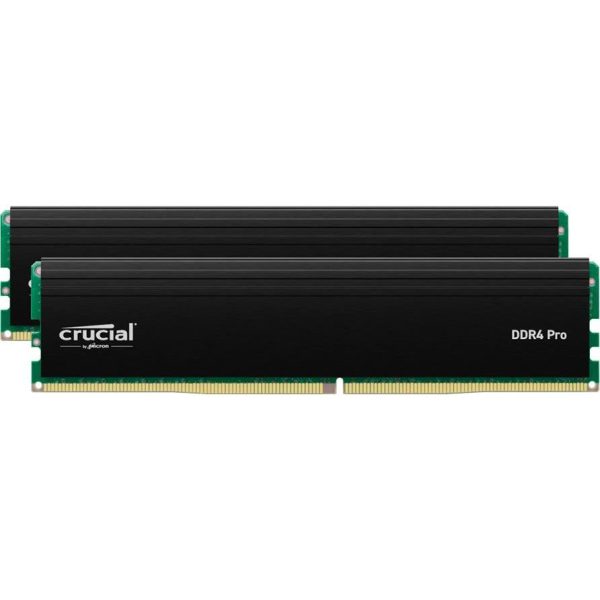 Crucial DRAM Pro OC Overclocking 32GB Kit (2X16GB) DDR5-6400 UDIMM CL38 Black, EAN: 649528944511