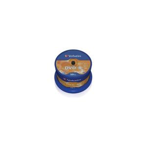 DVD-R Verbatim 4.7GB 16× Matt Silver 50 pack spindle