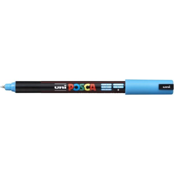 Marker Uni pc-1mr Posca svijetlo plavi