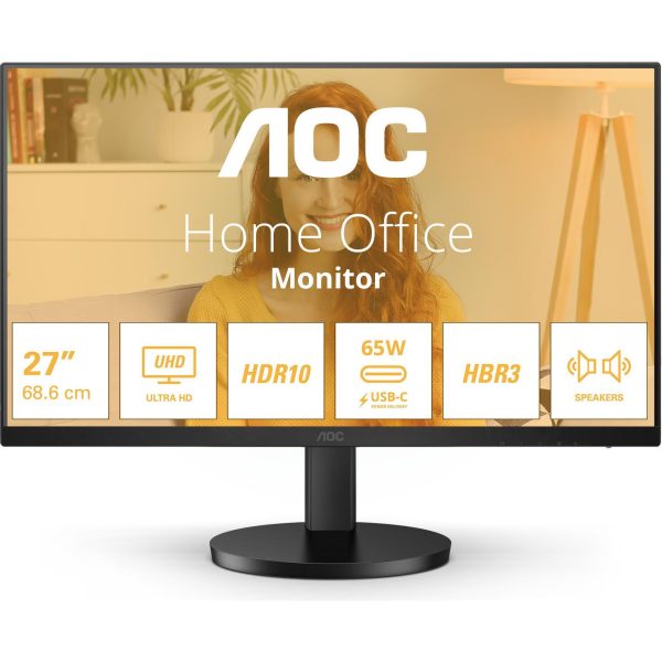 AOC U27B3CF 27", 4K, 2xHDMI, USB, USB-C, zvu., HAS