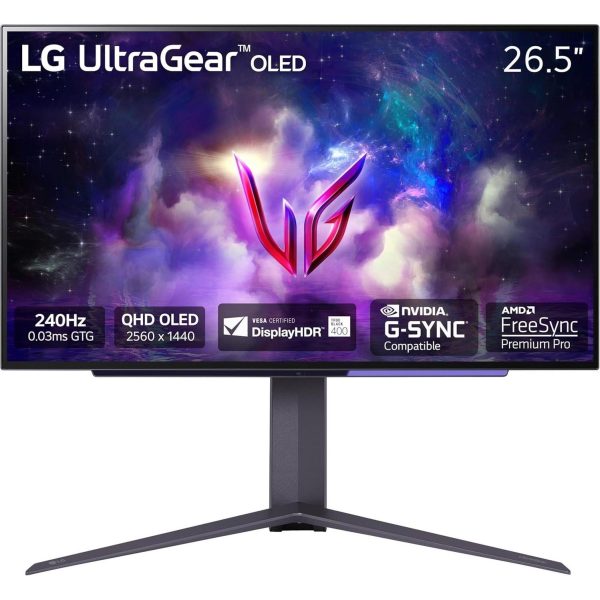 LG 27GS95QE, OLED, QHD, 2xHDMI, DP, 240Hz, HAS