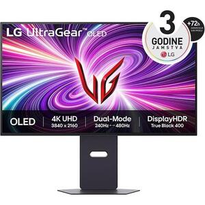 LG 32" OLED 32GS95UV, HDMI2.1, DP, USB, HAS, DualM