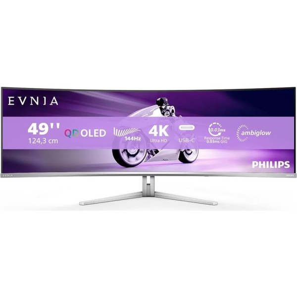 Philips 49" 49M2C8900L, QD OLED, 2xHDMI, DP, USB-C