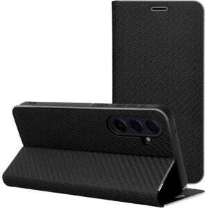 Torbica LUNA Book Carbon XIAOMI Redmi Note 14 PRO 5G / 14 PRO PLUS 5G black