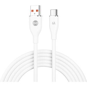 Kabel Forever USB - USB-C 1,0 m 6A white