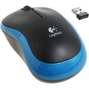 Logitech M185 bežični optički miš, plava