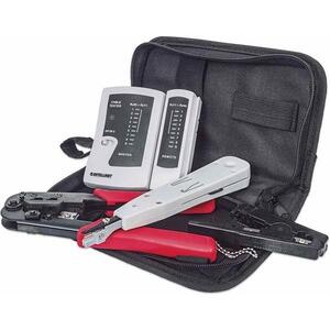 LAN Network Kit, LAN Tester/LSA punch down tool/Crimping Tool...