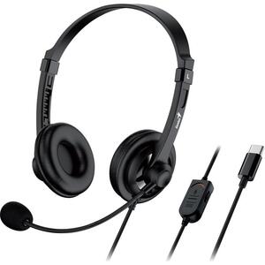 Genius HS-230U, slušalice s mikrofonom, USB-C